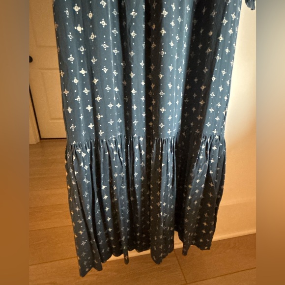 MADEWELL Silk Medallion Dot Maxi Dress - Picture 6 of 9